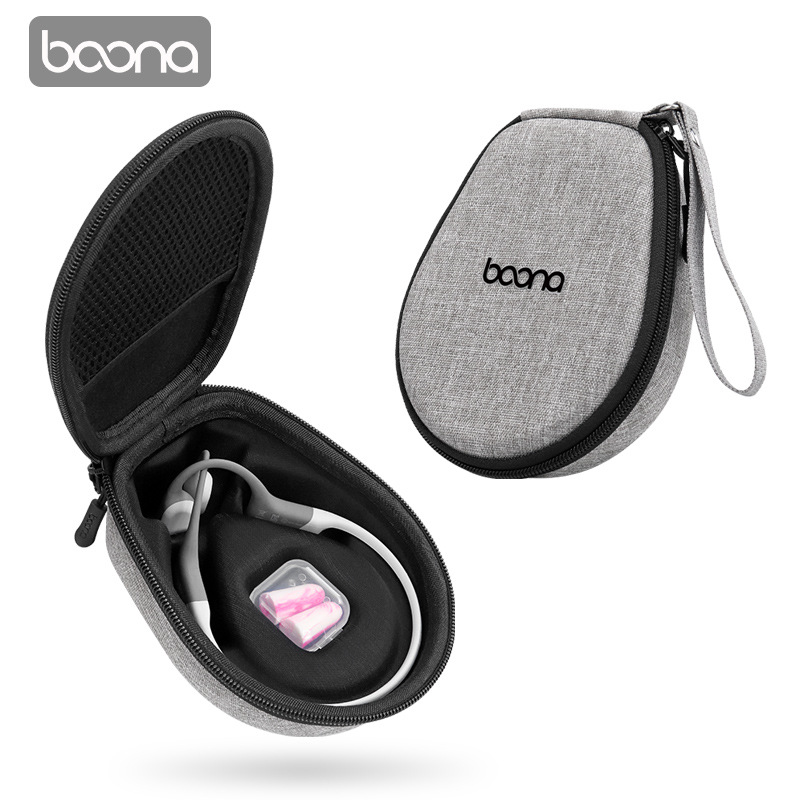 Hard Travel Case Bone Conduction Earphones - Boona ハードシェルキャリングケース Shokz 骨伝導ヘッドフォン AS650 AS660