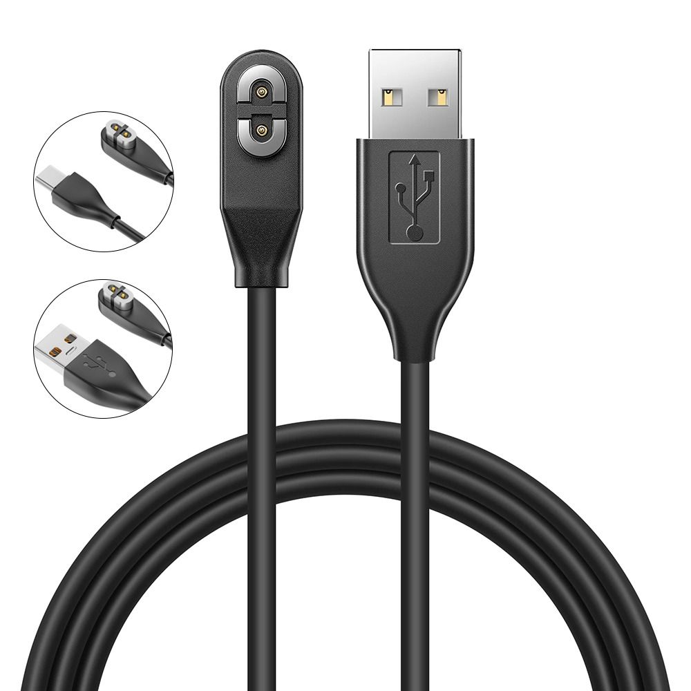 Magnetic Charging Cable Bone Conduction - USB Type-C磁気充電ケーブル,過負荷保護,骨伝導,ヘッドフォン充電器,アフターショック用as800,as803,s810,100cm