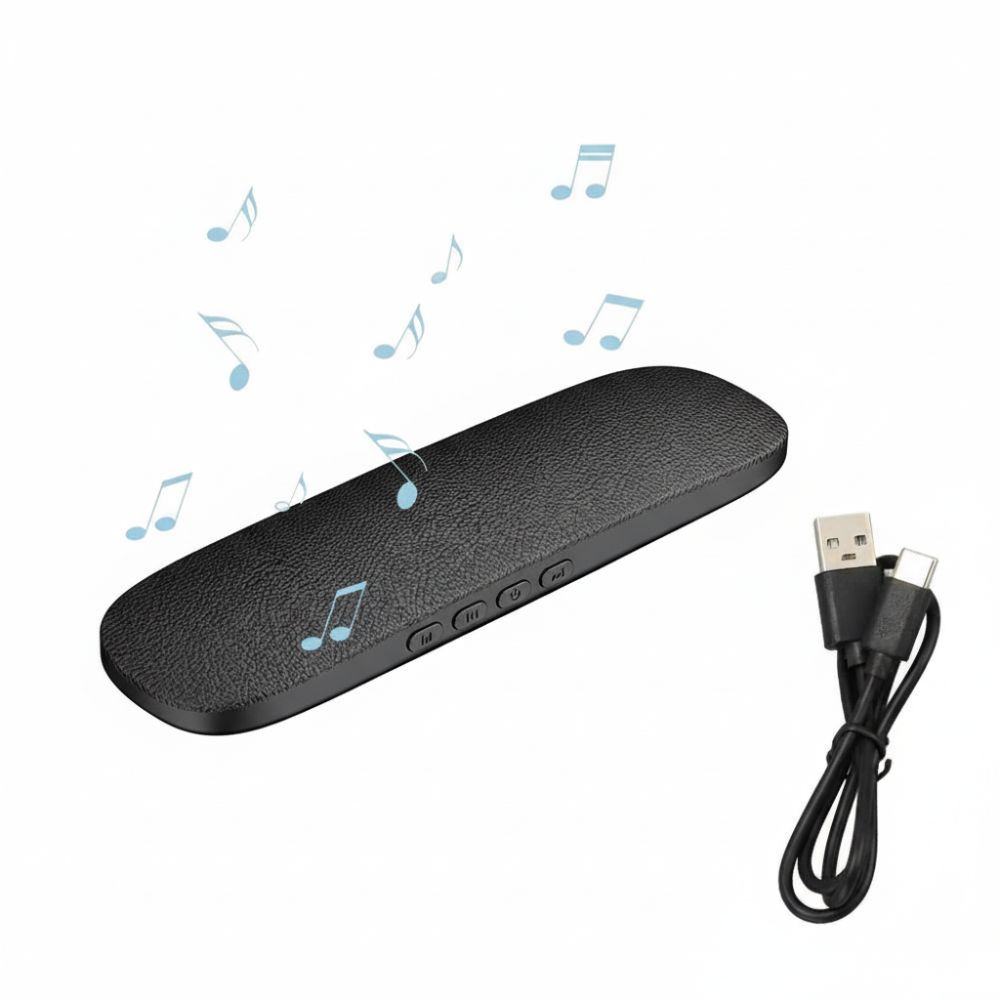 Bone Conduction Pillow Speaker Sleep Aid - 高品質骨伝導睡眠用Bluetoothスピーカー、充電式ホワイトノイズ枕下スピーカー、ポータブル超音波睡眠補助器