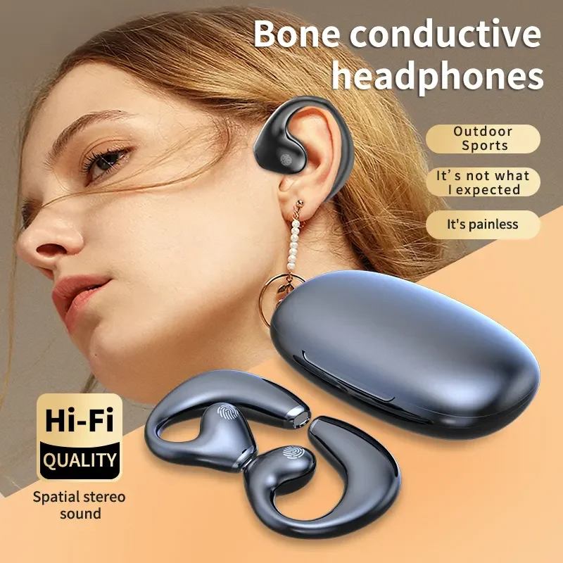 Air Conduction Open Ear Running Earbuds - RD23/RD03 オープンイヤー TWS ワイヤレスヘッドフォンステレオランニング空気伝導イヤフォン高品質スポーツイヤホン耳フックヘッドセット