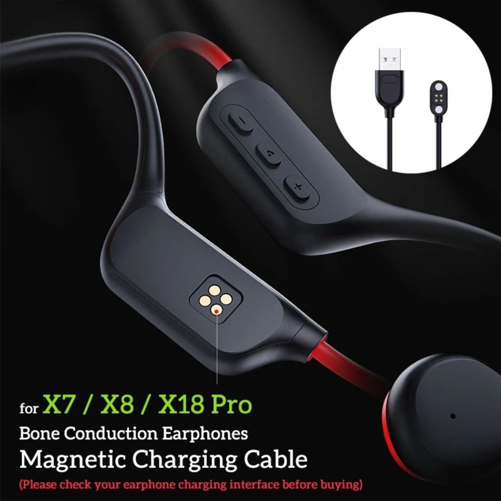 Magnetic Charging Cable Bone Conduction - 磁気骨伝導イヤホン充電器 USB 5V 1A 充電ケーブル防水ワイヤレス電源コード YUANS