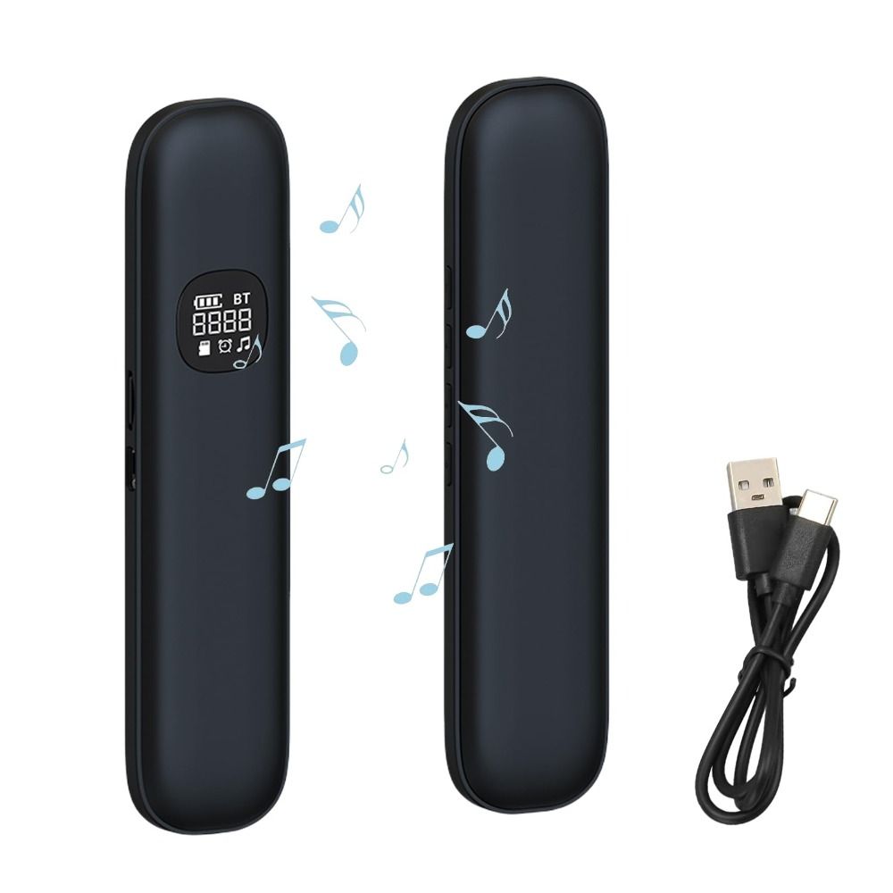 Bone Conduction Pillow Speaker Sleep Aid - ポータブル骨伝導睡眠スピーカー LEDディスプレイ搭載 充電式枕下スピーカー Bluetooth 5.4 ホワイトノイズ睡眠補助装置