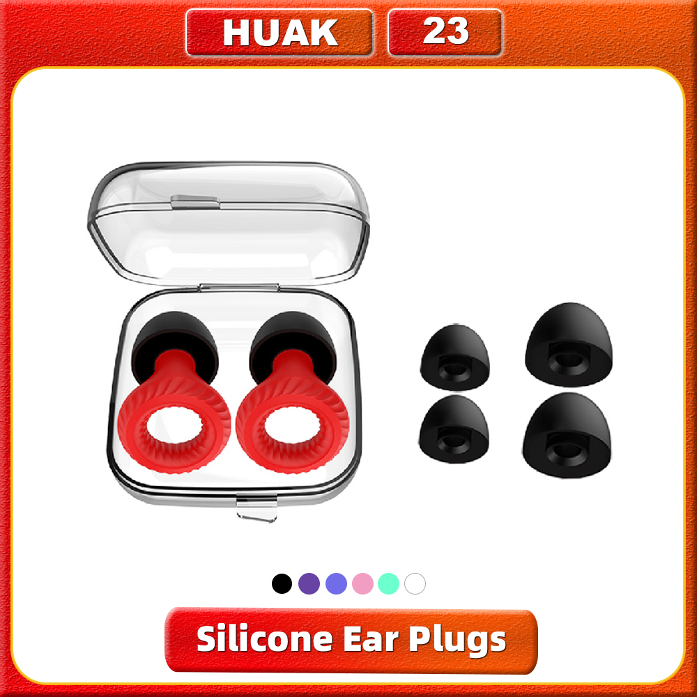 Waterproof Swimming Earplugs Silicone - アンチノイズシリコーン耳栓防水水泳耳栓睡眠ダイビングサーフソフト快適ナテーション水泳耳プロテクター