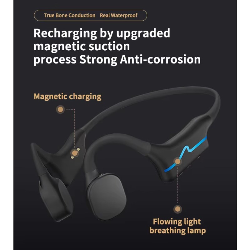 IP68防水骨伝導 |   32GB MP3プレーヤー |  - Swimming Bone Conduction Earphones Ip68 Mp3 のレビューと価格
