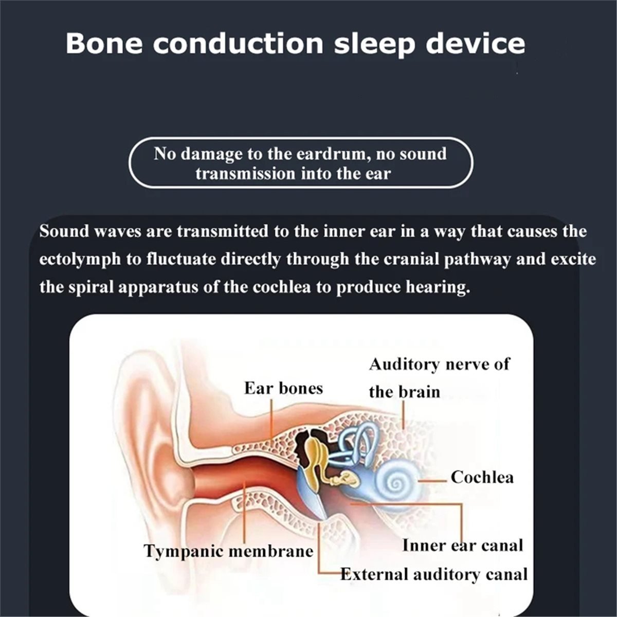 Bluetooth 5.2 骨伝導スピーカー 枕の下に置くノ - Bone Conduction Pillow Speaker Sleep Aid のレビューと価格