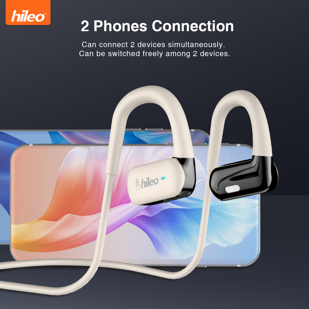 Hileo Hi77 スピーカー Bluetooth ワイヤ - Silicone Ear Hooks Sports Headphones のレビューと価格