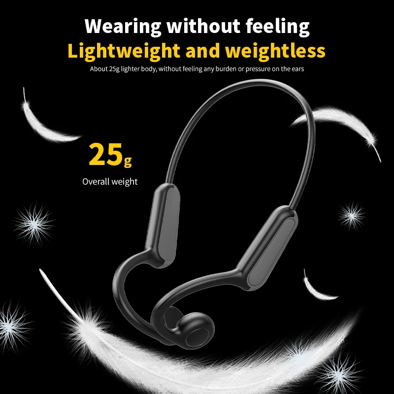 骨伝導IPX5ヘッドホン Bluetooth 5.4 防水ワ - Bone Conduction Headphones Bluetooth 5.3 のレビューと価格