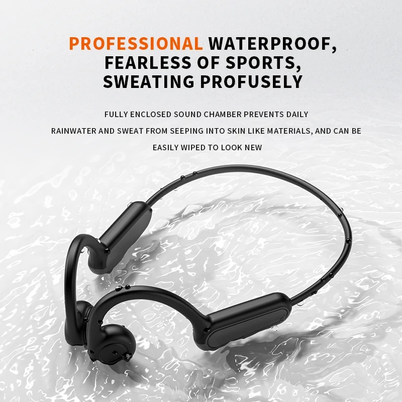 骨伝導IPX5ヘッドホン Bluetooth 5.4 防水ワ - Bone Conduction Headphones Bluetooth 5.3 のレビューと価格