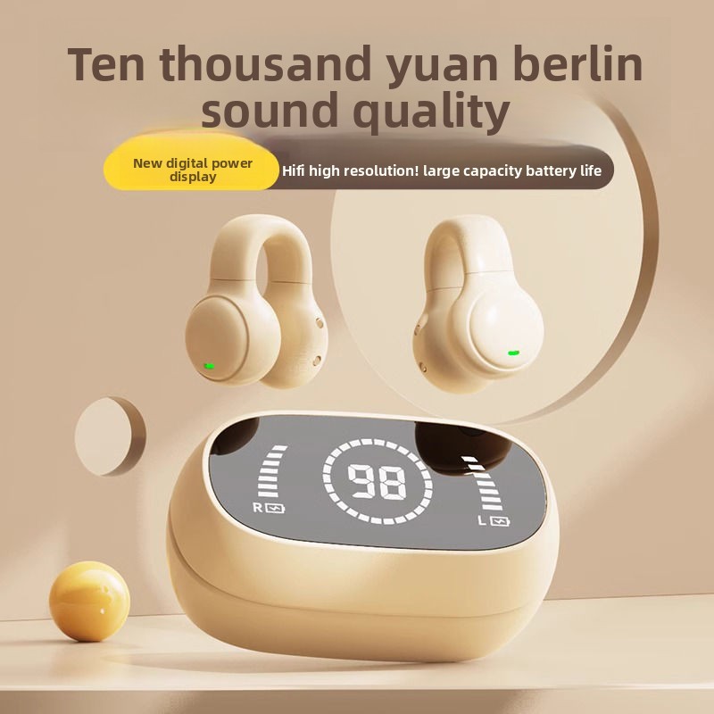 2026年発売、ベルリン・サウンドの骨伝導ワイヤレスヘッドホ - Bone Conduction Headphones Bluetooth 5.3 のレビューと価格