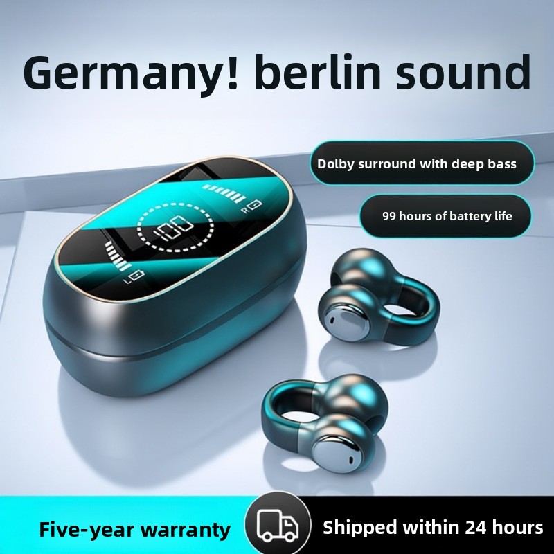 2026年発売、ベルリン・サウンドの骨伝導ワイヤレスヘッドホ - Bone Conduction Headphones Bluetooth 5.3 のレビューと価格