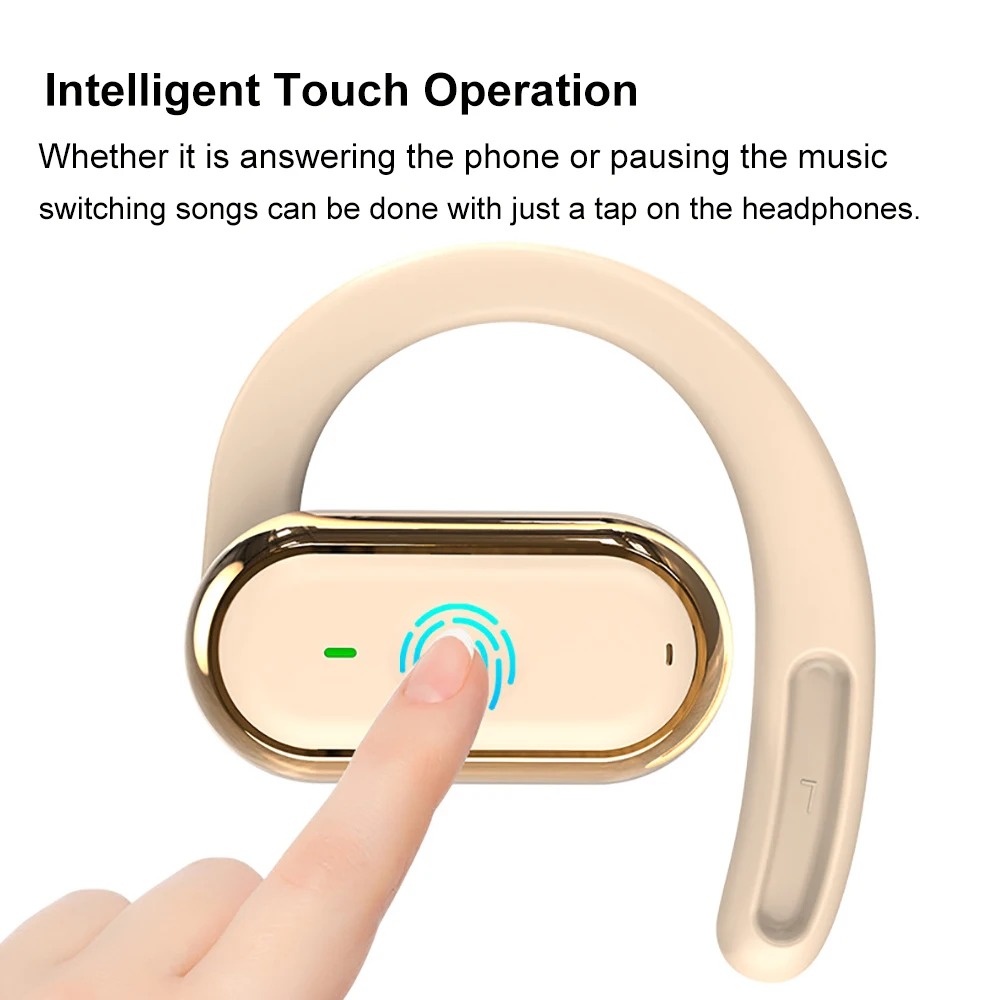 KEBIDUMEI オープンイヤー Bluetooth 5. - Silicone Ear Hooks Sports Headphones のレビューと価格