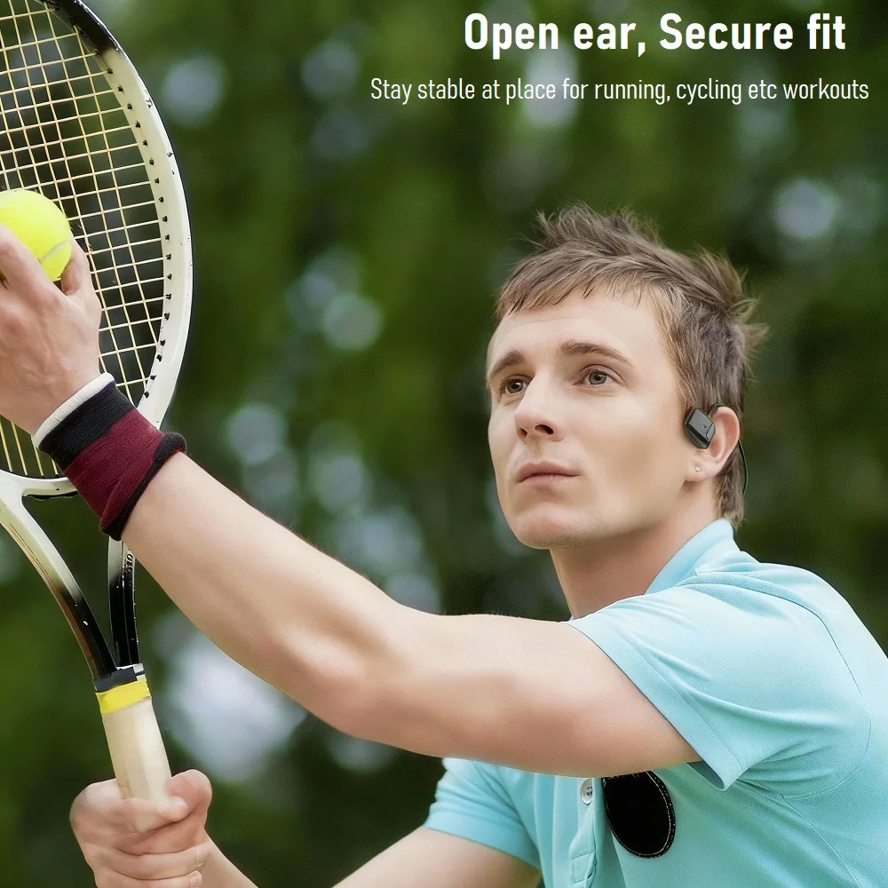 骨伝導Bluetoothヘッドホン、32GBメモリMP3内蔵 - Swimming Bone Conduction Earphones Ip68 Mp3 のレビューと価格