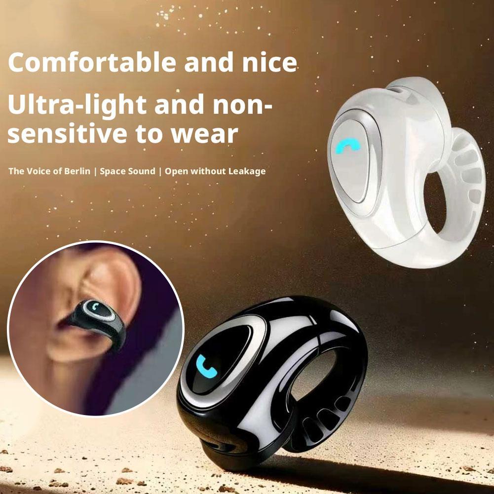 オープンイヤー型空気伝導イヤホン Bluetooth 5.4 - Air Conduction Open Ear Running Earbuds のレビューと価格