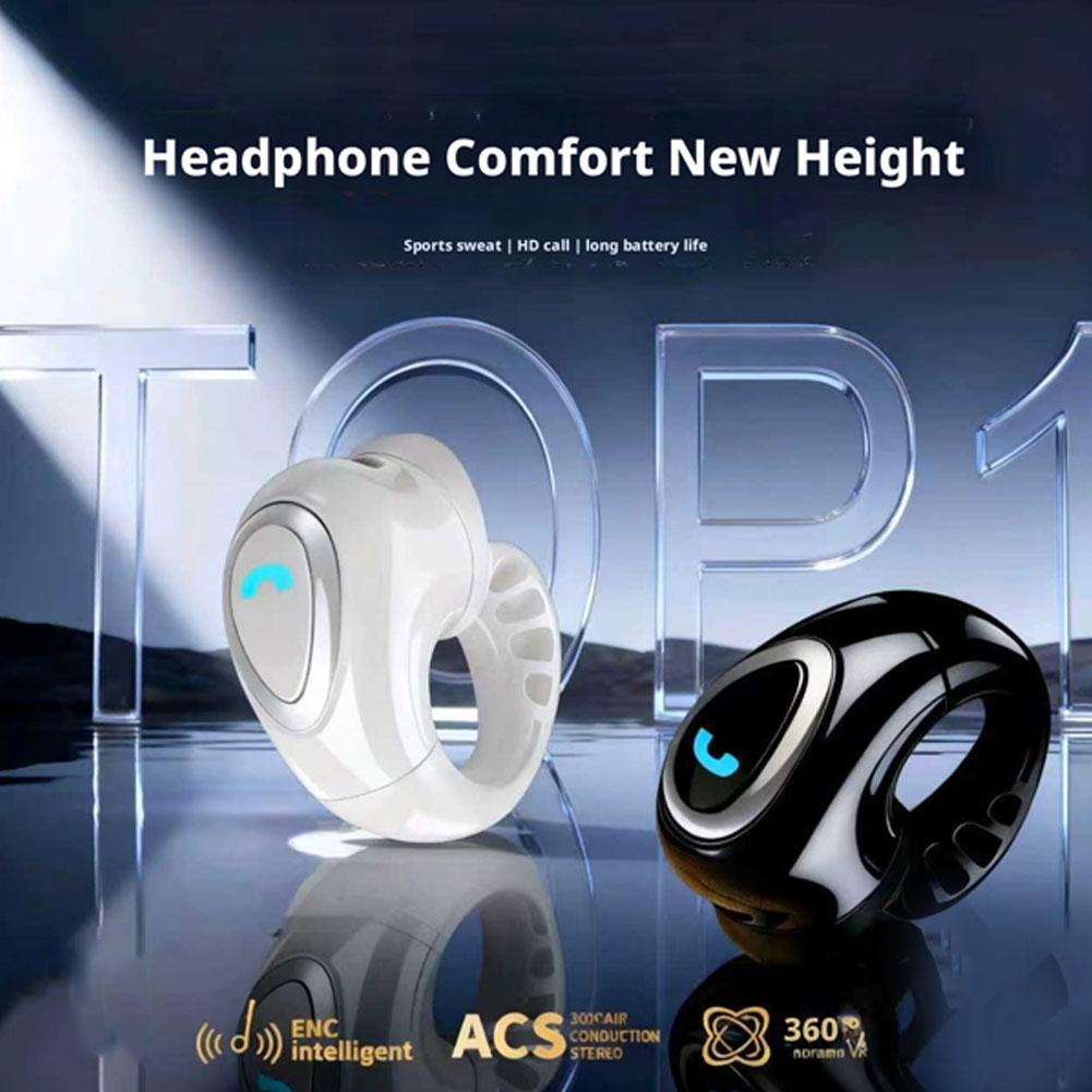 オープンイヤー型空気伝導イヤホン Bluetooth 5.4 - Air Conduction Open Ear Running Earbuds のレビューと価格