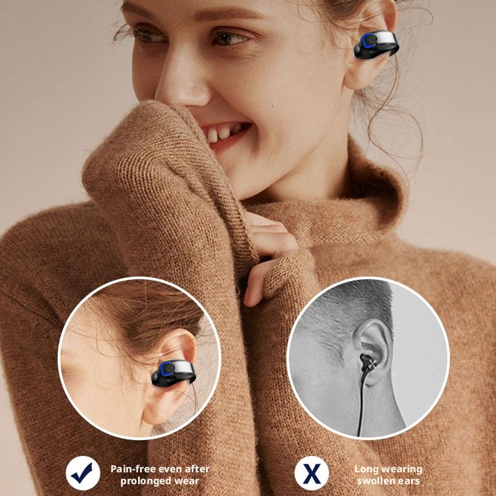 オープンイヤー型空気伝導イヤホン Bluetooth 5.4 - Air Conduction Open Ear Running Earbuds のレビューと価格