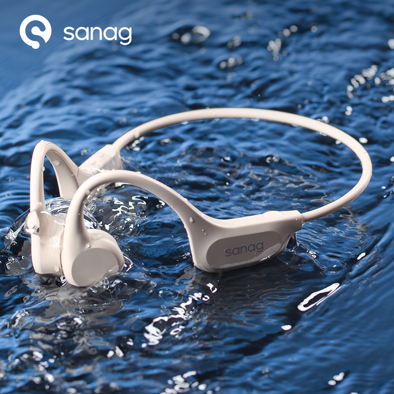 Sanag B60S IPX8 防水Bluetoothヘッド - Bone Conduction Headphones Bluetooth 5.3 のレビューと価格