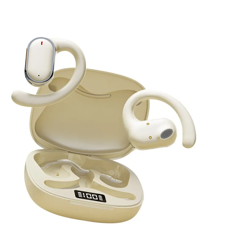 オープンイヤーワイヤレスBluetoothヘッドホン 202 - Air Conduction Open Ear Running Earbuds のレビューと価格