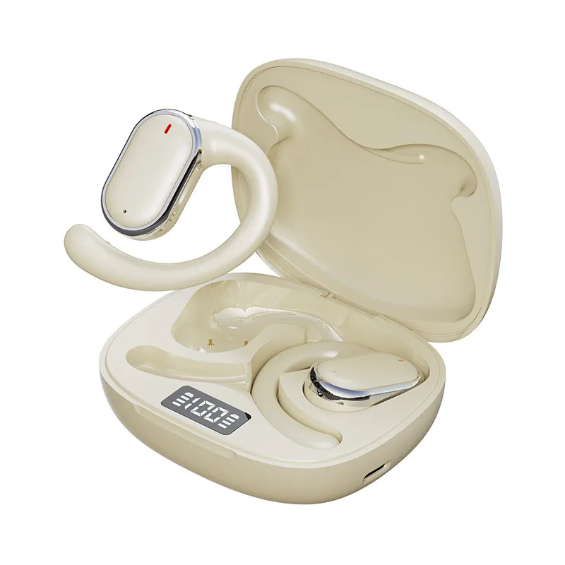 オープンイヤーワイヤレスBluetoothヘッドホン 202 - Air Conduction Open Ear Running Earbuds のレビューと価格