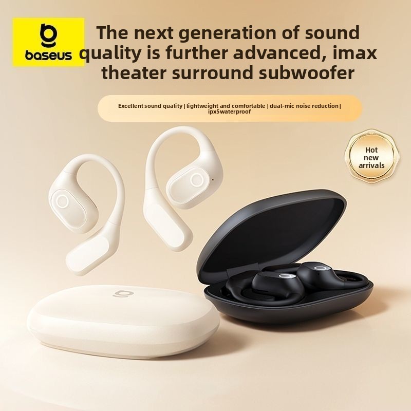 Baseus 2i Fit オープンイヤーヘッドホン Blu - Air Conduction Open Ear Running Earbuds のレビューと価格