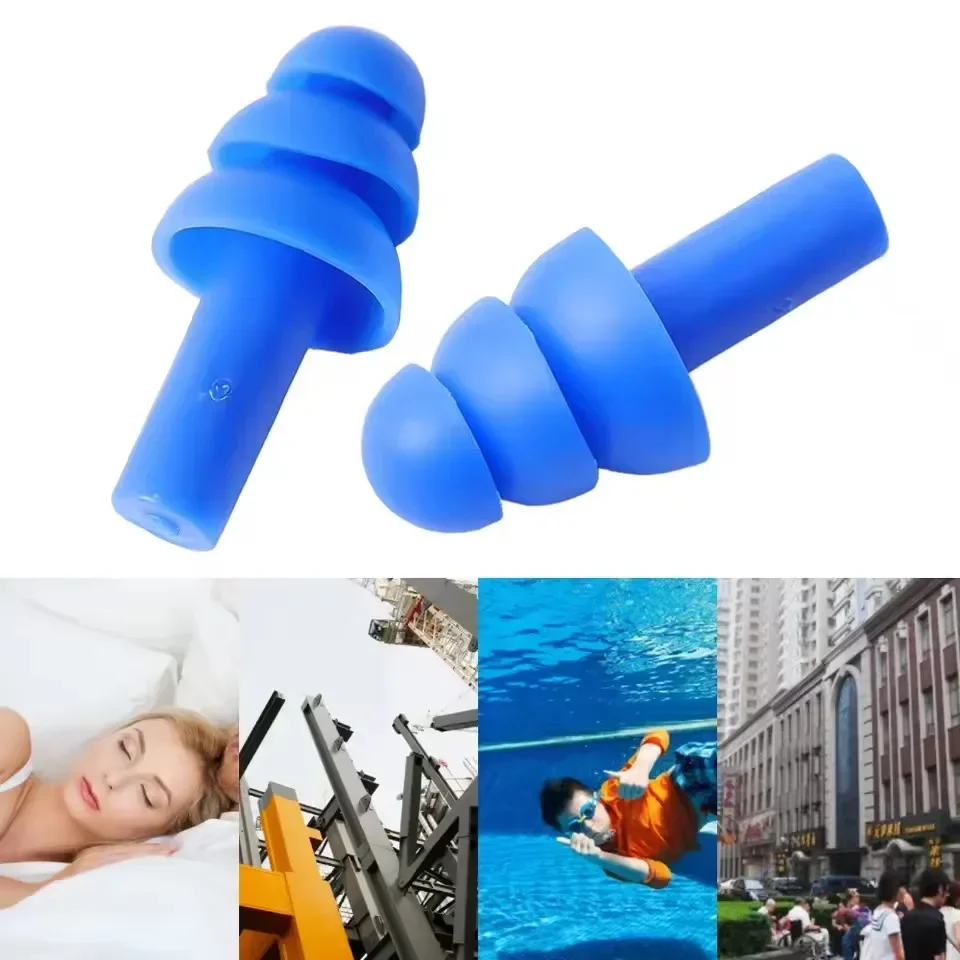 25個入り/1ペア 耳栓 睡眠用 ノイズキャンセリング 再利 - Waterproof Swimming Earplugs Silicone のレビューと価格