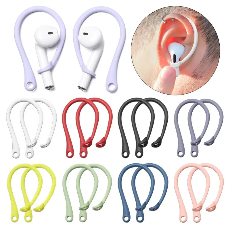 Apple AirPods 1、2、3、Proに対応する、1 - Silicone Ear Hooks Sports Headphones のレビューと価格