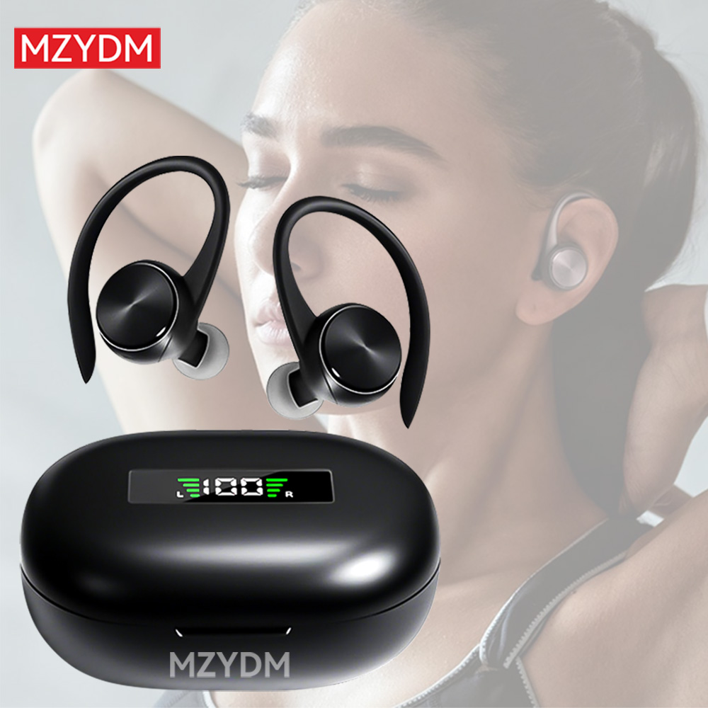 TWSワイヤレスBluetoothイヤホン スポーツヘッドホ - Silicone Ear Hooks Sports Headphones のレビューと価格