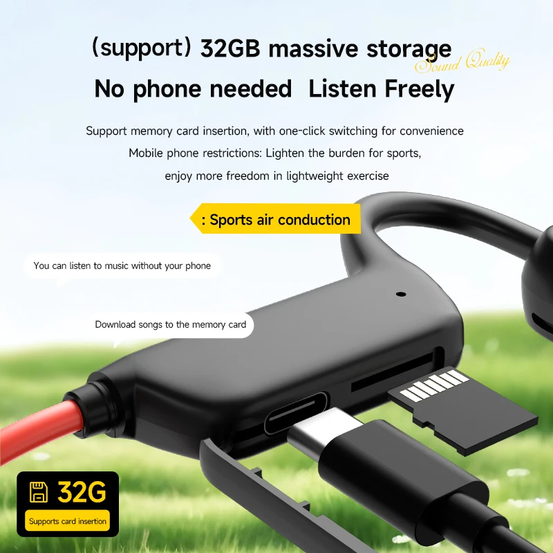 新製品：骨伝導ヘッドセット Bluetooth 5.4、マイ - Bone Conduction Headphones Bluetooth 5.3 のレビューと価格