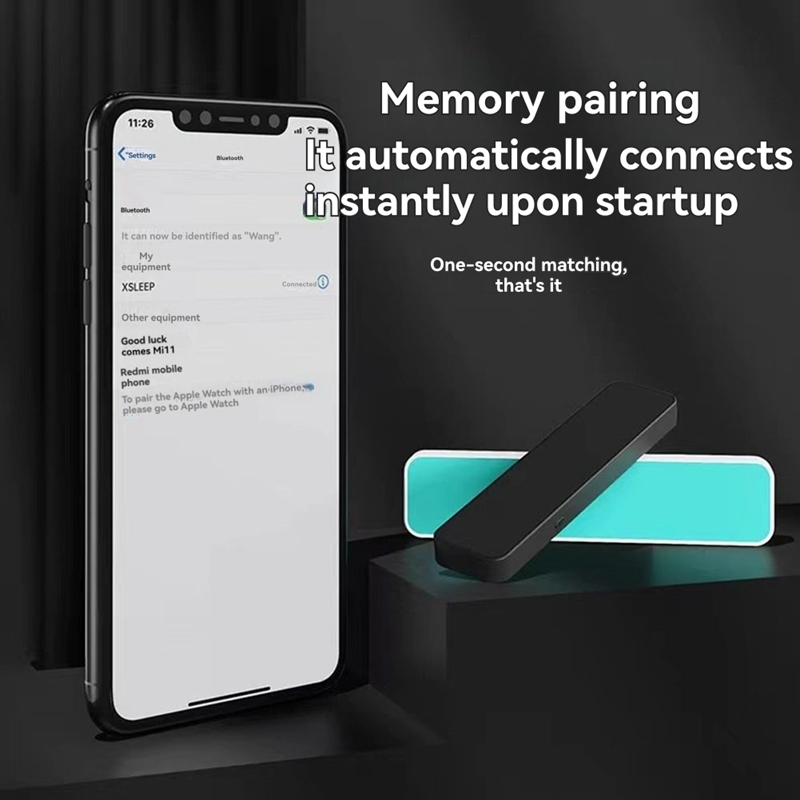 睡眠用Bluetooth枕下スピーカー 睡眠用ポータブルスリ - Bone Conduction Pillow Speaker Sleep Aid のレビューと価格