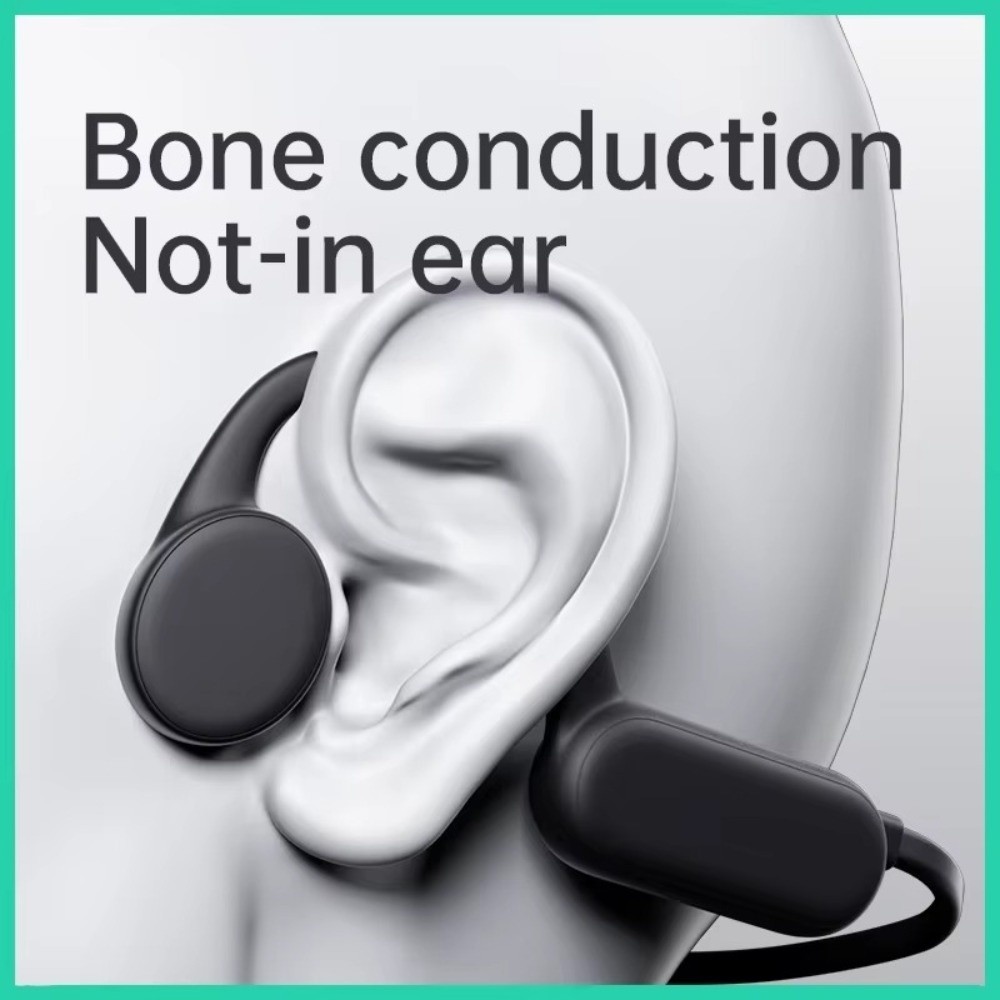 マイク内蔵、骨伝導ヘッドホン、ワイヤレスBluetooth  - Bone Conduction Headphones Bluetooth 5.3 のレビューと価格
