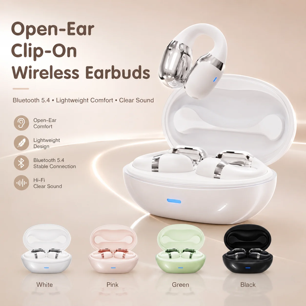 ゲーミング用ヘッドセット、Bluetoothヘッドホン、開放 - Air Conduction Open Ear Running Earbuds のレビューと価格