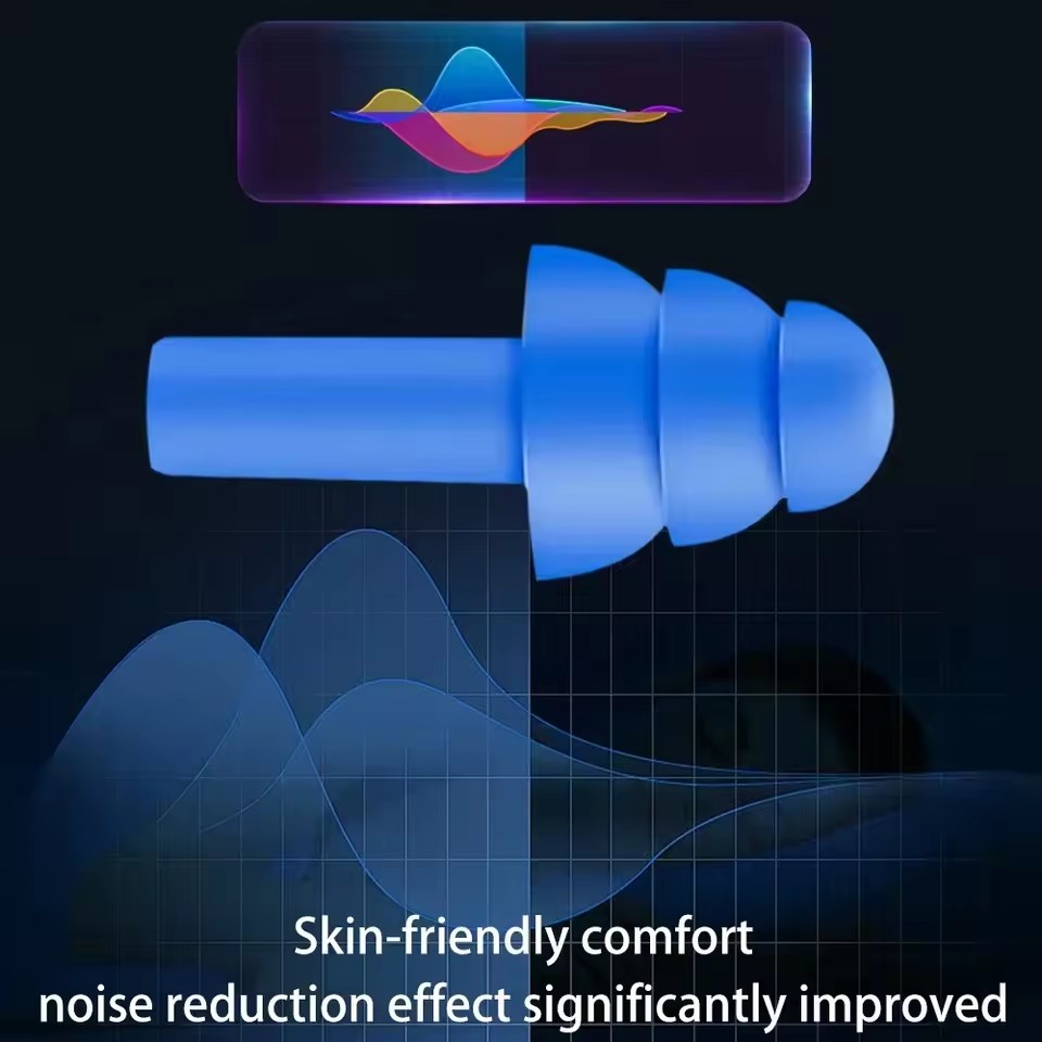 再利用可能な防水ソフトシリコン耳栓、ノイズリダクション睡眠用 - Waterproof Swimming Earplugs Silicone のレビューと価格