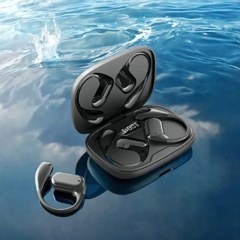 ワイヤレス骨伝導イヤホン、耳掛け式、Bluetooth 5. - Bone Conduction Headphones Bluetooth 5.3 のレビューと価格