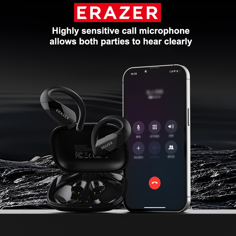 ERAZER XF30 オープンイヤー空気伝導イヤホン ワイ - Air Conduction Open Ear Running Earbuds のレビューと価格