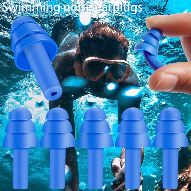 ソフトシリコンボックス付き耳栓,防水,水泳用,ノイズキャンセ - Waterproof Swimming Earplugs Silicone のレビューと価格