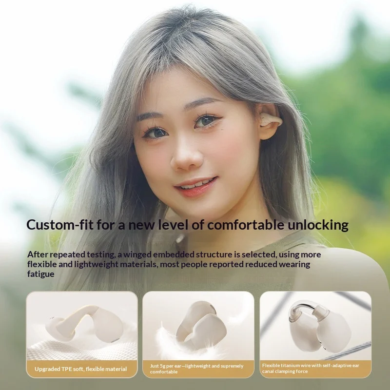 LANGSDOM TS03PRO オープンイヤー型クリップ式 - Air Conduction Open Ear Running Earbuds のレビューと価格