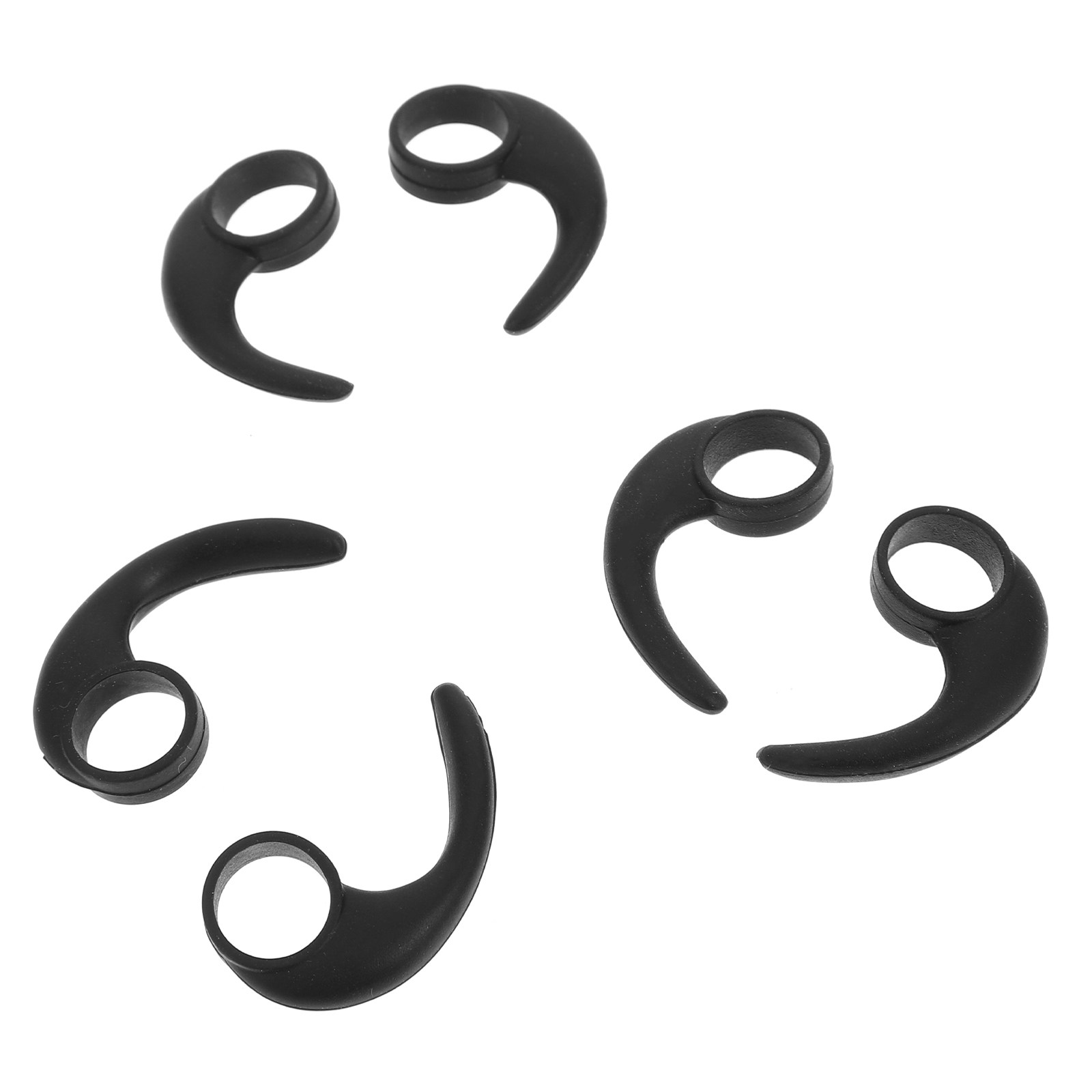 6個入り イヤホンクリップ フック シリコン製 紛失防止 快 - Silicone Ear Hooks Sports Headphones のレビューと価格