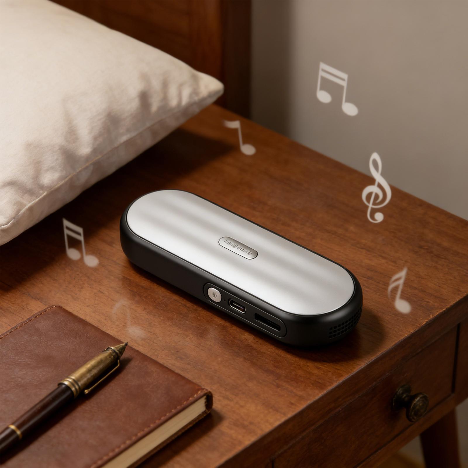 枕スピーカー 骨伝導 ホワイトノイズ 睡眠補助 プライベート - Bone Conduction Pillow Speaker Sleep Aid のレビューと価格