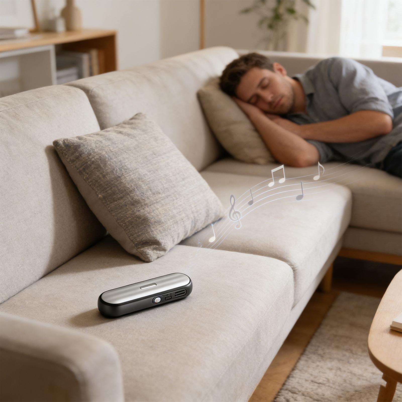 枕スピーカー 骨伝導 ホワイトノイズ 睡眠補助 プライベート - Bone Conduction Pillow Speaker Sleep Aid のレビューと価格