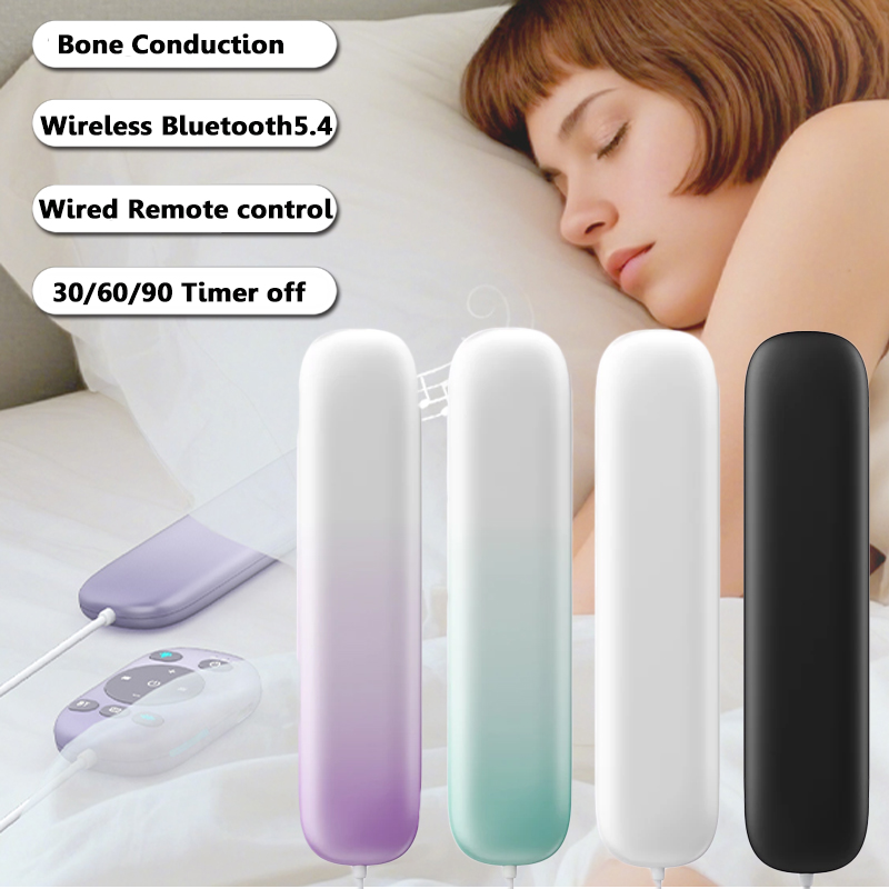 リモコン付き骨伝導Bluetoothスピーカー 枕の下に置く - Bone Conduction Pillow Speaker Sleep Aid のレビューと価格