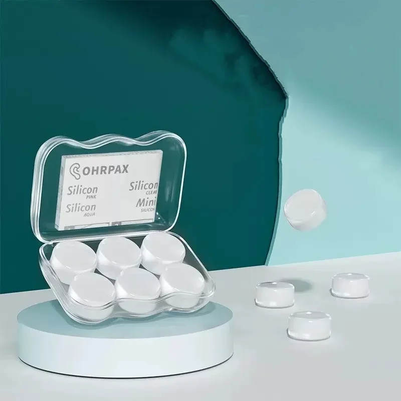 柔らかいシリコン製の耳栓、ワックスイヤープラグ、再利用可能な - Waterproof Swimming Earplugs Silicone のレビューと価格