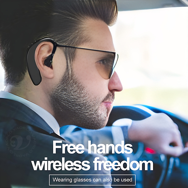 新型ワイヤレスBluetooth 5.4ユニバーサルフックイ - Silicone Ear Hooks Sports Headphones のレビューと価格